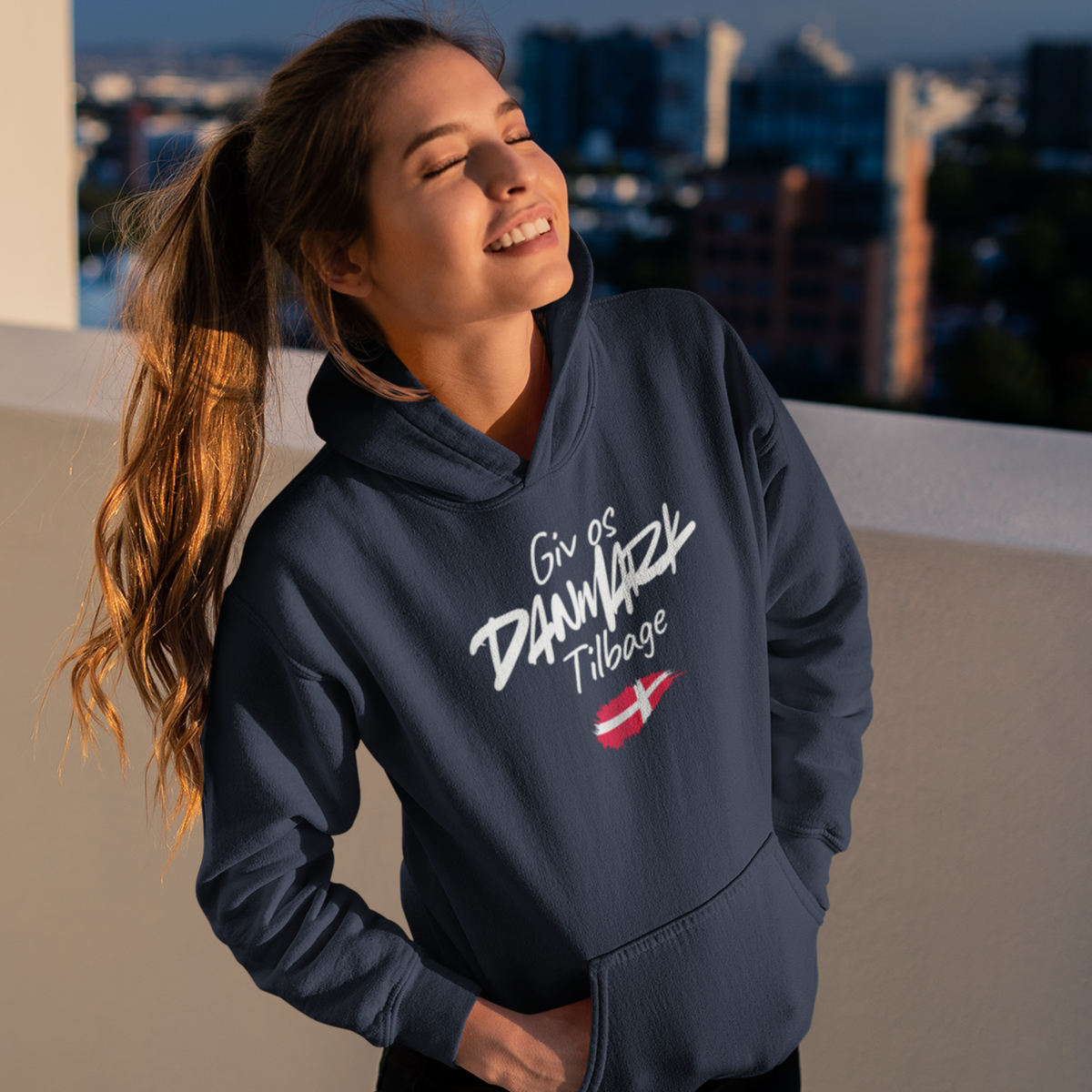 Hoodie - Danmark Tilbage
